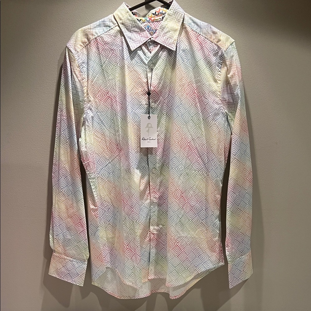 Robert Graham Pastel Patterned Men's Shirt